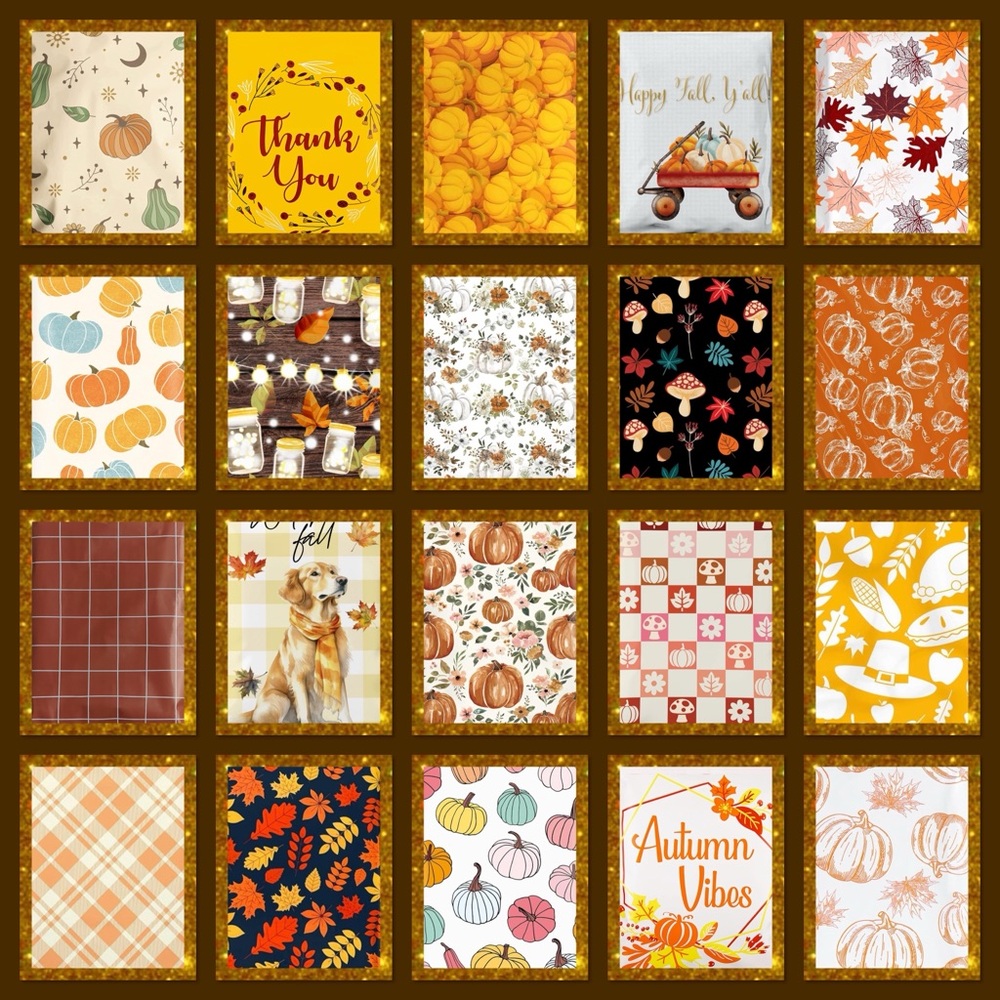 Poly mailers 10x13